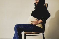 Baby bump maternity photography